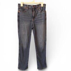 Madewell Stovepipe SZ 27 - Dark Wash Straight Leg